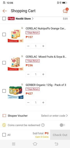 Baby foods