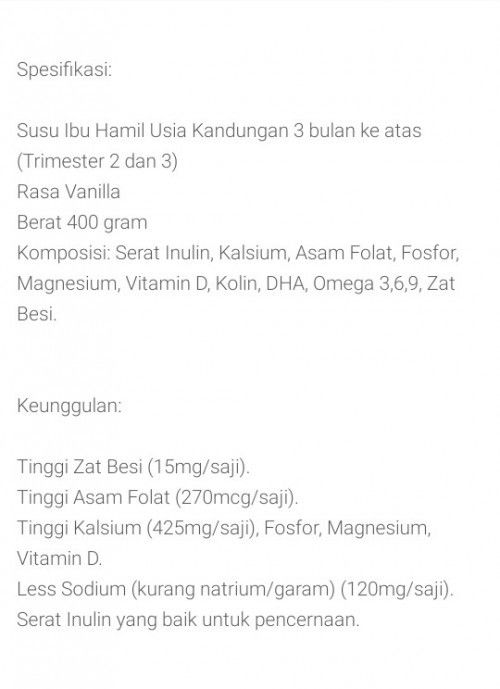 Susu hamil boleh di minum mulai usia berapa minggu ya Bun ?