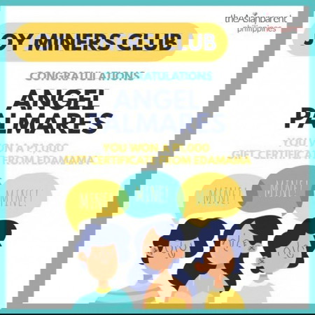 WINNER Announcement: Joy Miners Club (Edamama)