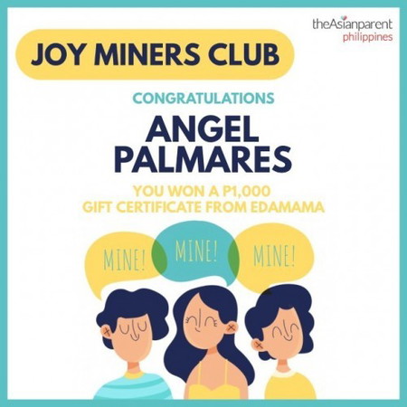 WINNER Announcement: Joy Miners Club (Edamama)