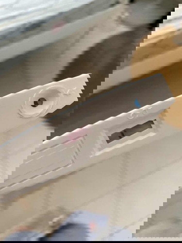 Faint line pregnancy test
