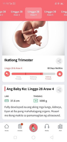 28weeks and for days Pregnant