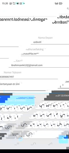 Paling bawah diisi apa ya ibu2 , kolom jawab pertanyaan , saya bingung , apa ga usah diisi aja kali