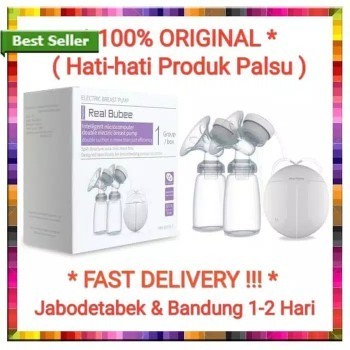Jual pompa asi baru real bubee elektrik belum di pakai cuma di buka dusnya saja