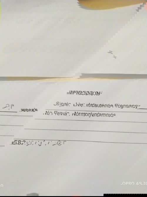 Mga momsh , ok lang po ba ung Normohydramnios ung naka lagay sa ultra sound ko?