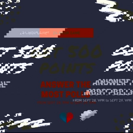 VOTE to GET 500 POINTS!