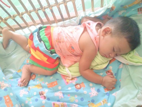 ขอดูท่านอนของลูกแม่ๆหน่อยค่ะ