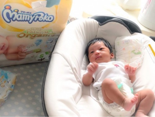 MamyPoKo Super Premium Organic NB นุ่ม อ่อนโยนมาก เหมาะกับวัยแบเบาะ