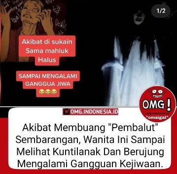 Pembalut kotor