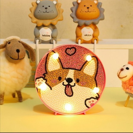 Kids DIY Bejeweled Night Light