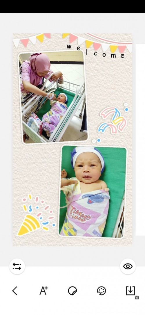 Baby new born