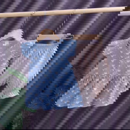 Setelan Blue Lovely (Blue Only)