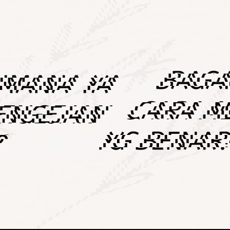 Gimana ya cara Mengejan yg Benar?