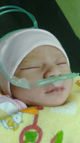 Cantiku akhrnya keluar. Tp hrs msk NICU krna ketelen air ketuban dan BB nya rendah. Mnt doanya bun๐ญ