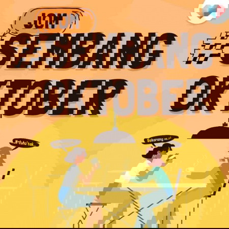 Tengah buat apa tu? Jom minum petang sambil #sembangoktober !