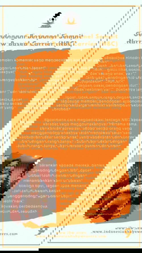 Tentang gendongan part 2