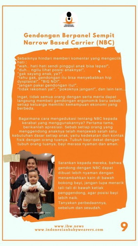 Tentang gendongan part 2