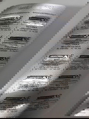 Multi vitamins nga b toh or ferrous sulfate