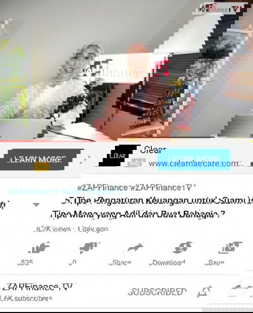 Sarapan sambil nonton 😁