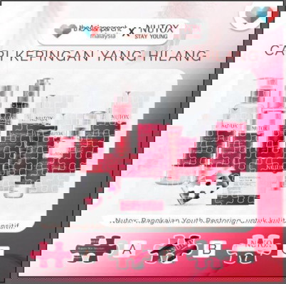 Menang Produk Penjagaan Kulit dari Nutox Stay Young