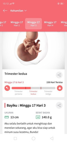 Bun mw nanya ini klw berat bayinya segitu,itu sesuai ga ya dgn usia kehamilan sy,kurang atau lebih y