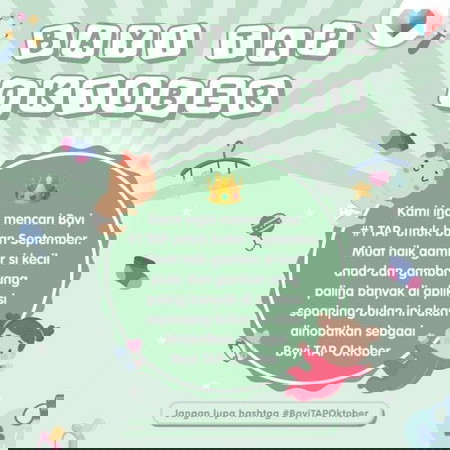 Misi Pencarian #bayiTAPoktober bermula!