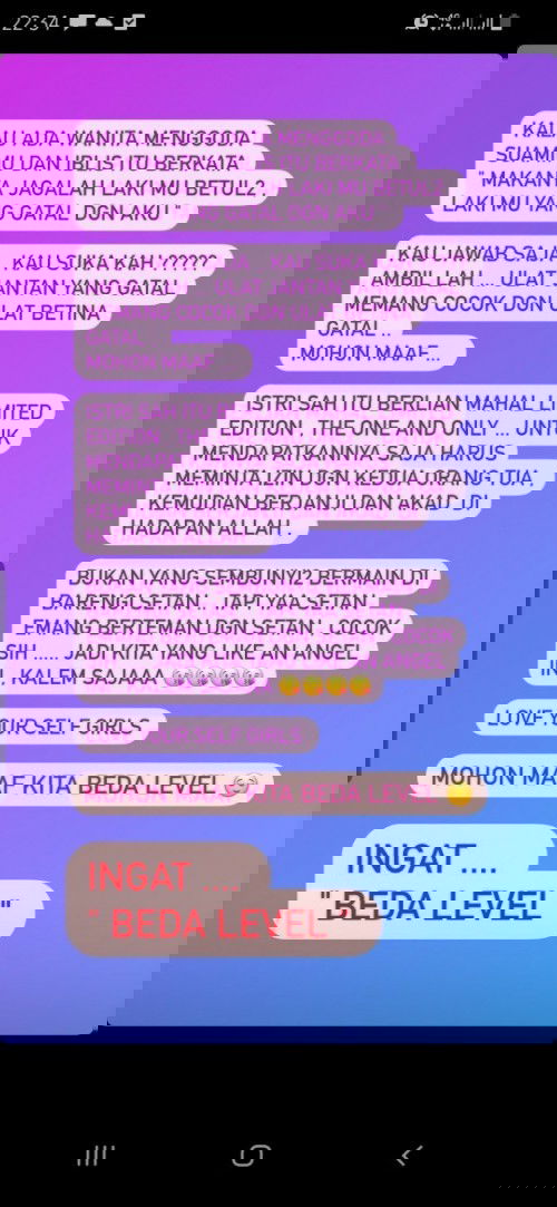 Beda level yakn 😅😅