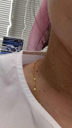 กระเนื้อขึ้น บริเวณคอ หลังคลอดหายไปไหมค่ะ?