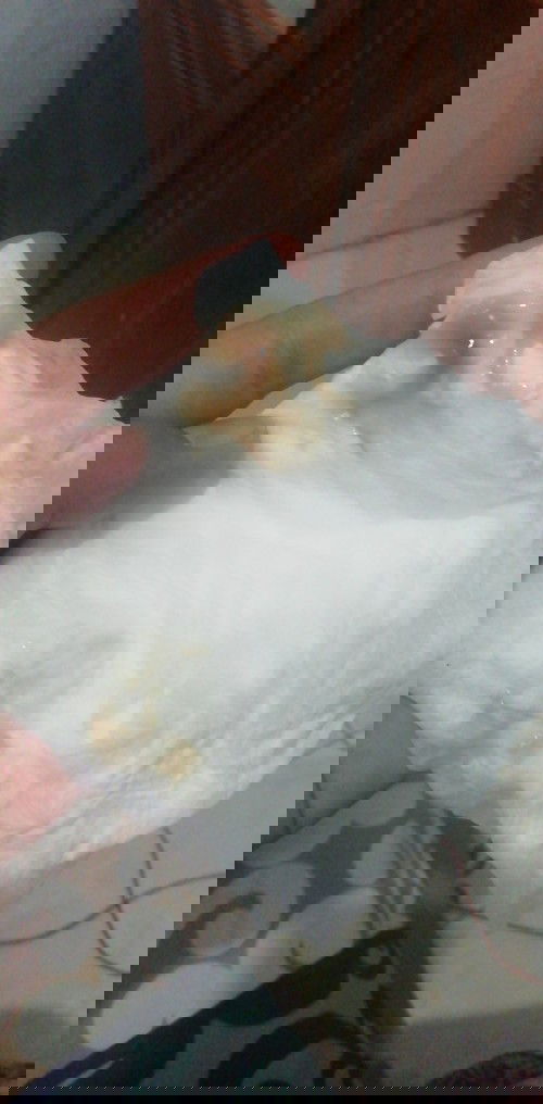 Keluar lendir coklat