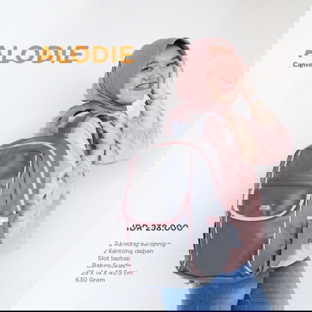 Tas Ransel Alodie Rumah Warna