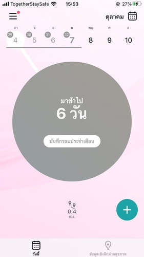 เเตกในวันนี้ค่ะ