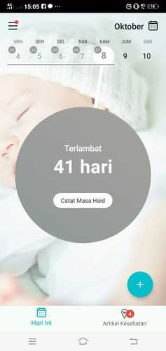 Udh terlambat haid 41 hari,, negatif