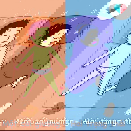 Một cái giường - Hai trạng thái