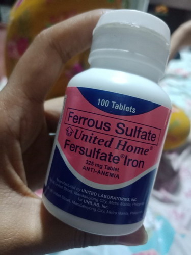 ferrous sulfate