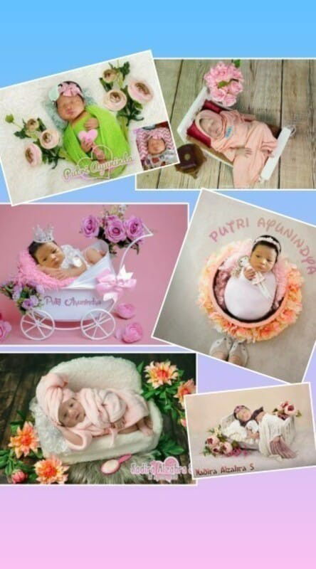 Jasa edit foto bayi
