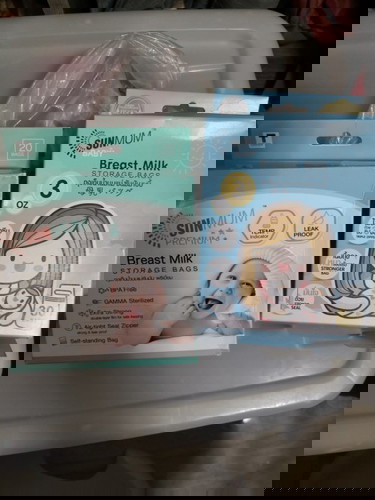 Breastmilk storage bag