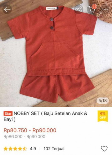 JUAL MURAH BAJU EX KADO