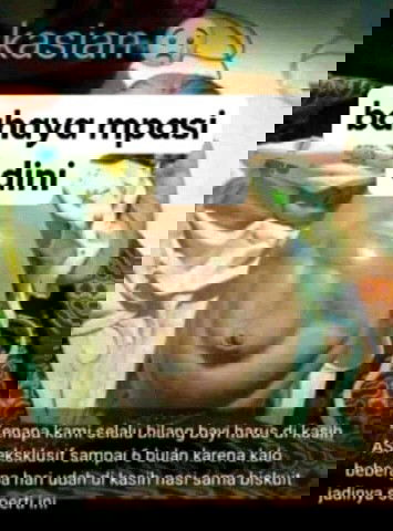 BAHAYA MPASI TERLALU DINI BAGI BAYI!