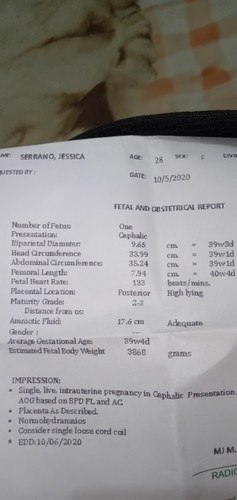 39w4d na po ako mga Momshie, wla parin po ako nararamdaman 0ct 23 po due date ,ko po