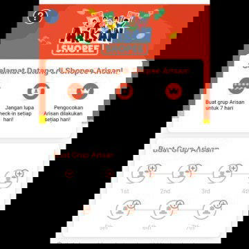 Game arisan shopee gak pake duit😀😀