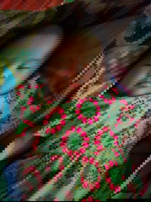 Suka TDR siang di ayunan kain