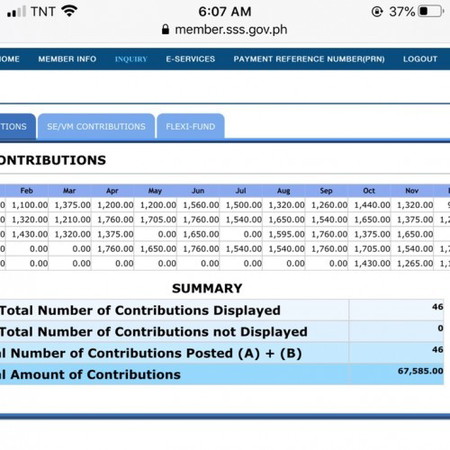 Sss benefits contribution