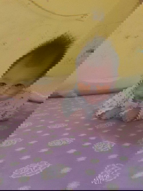 Bé 3thg đã biết lật rui.bé nhà các mom biết làm j rui