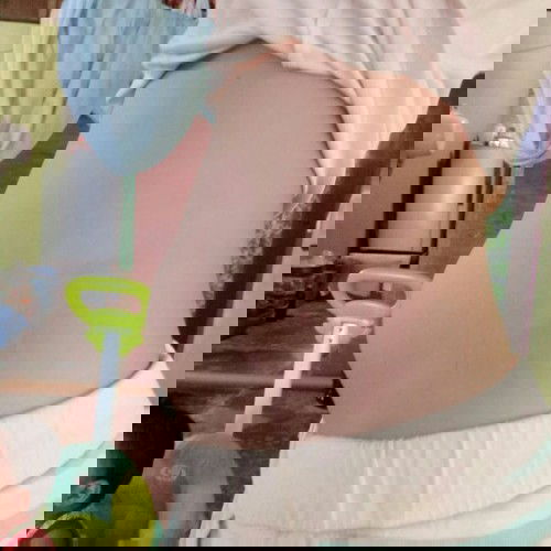 9weeks&3days???
Sa tingin nyo mga mommy sakto lang po ba laki ng tyan ko sa 9w3days?thankyou po!!!!!