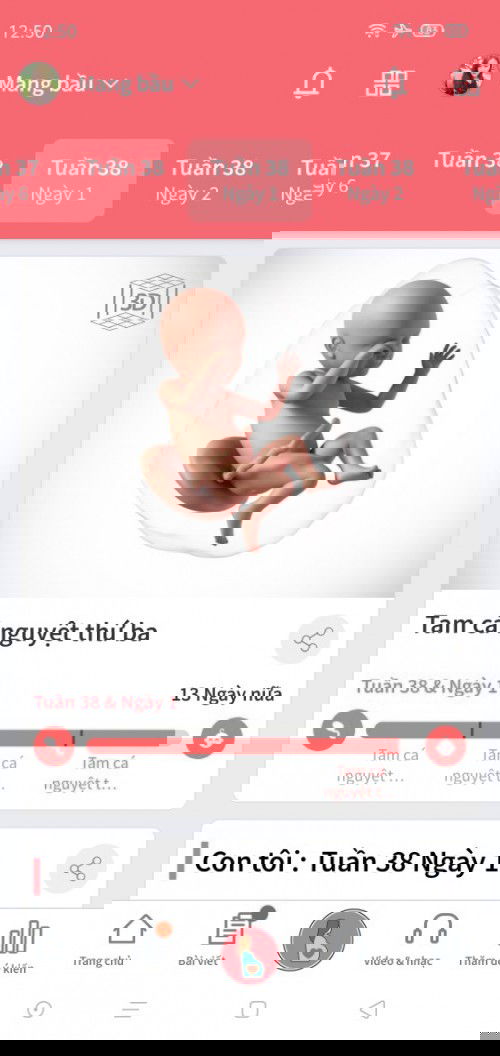 38w1d vẫn chưa thấy động tĩnh😬