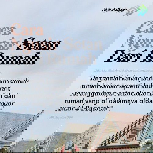 Cara mengusir setan dr rumah