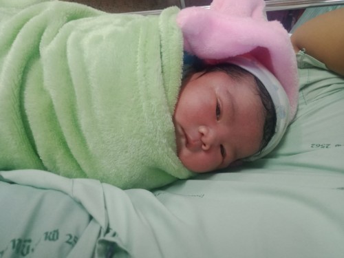 คลอดเเล้วคร้า40+1วัน