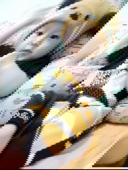 Anak di kasih pisang