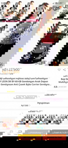 Lg galau mau beli gendongan π