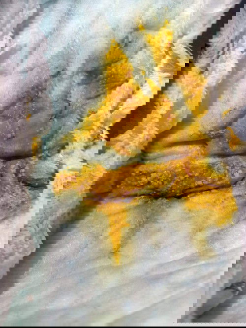 Small travel of blood in baby's poop